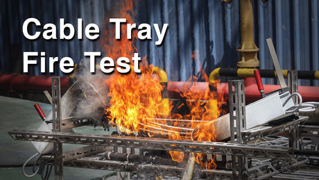 Cable Tray Fire test